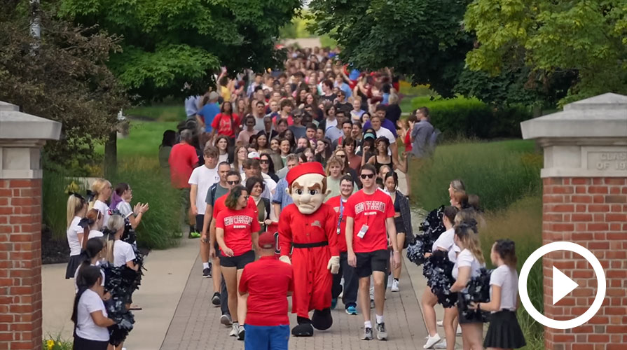 Ohio Wesleyan Move-In, Convocation, and First Lap 2023 Video Still