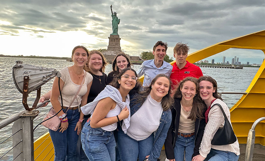 Woltemade Economics and Business (WEB) Fellows New York City trip