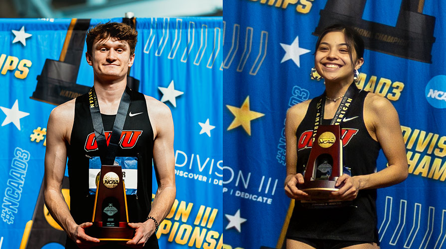 Connor Smith ’27 (left) and Katherine Dortmund ’28