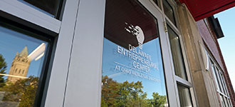 Delaware Entrepreneurial Center Door Signage