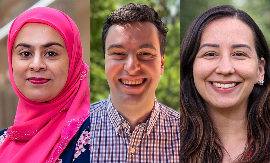 Mehwish Abbasi, Ben Douglas, and Carolina Barbosa