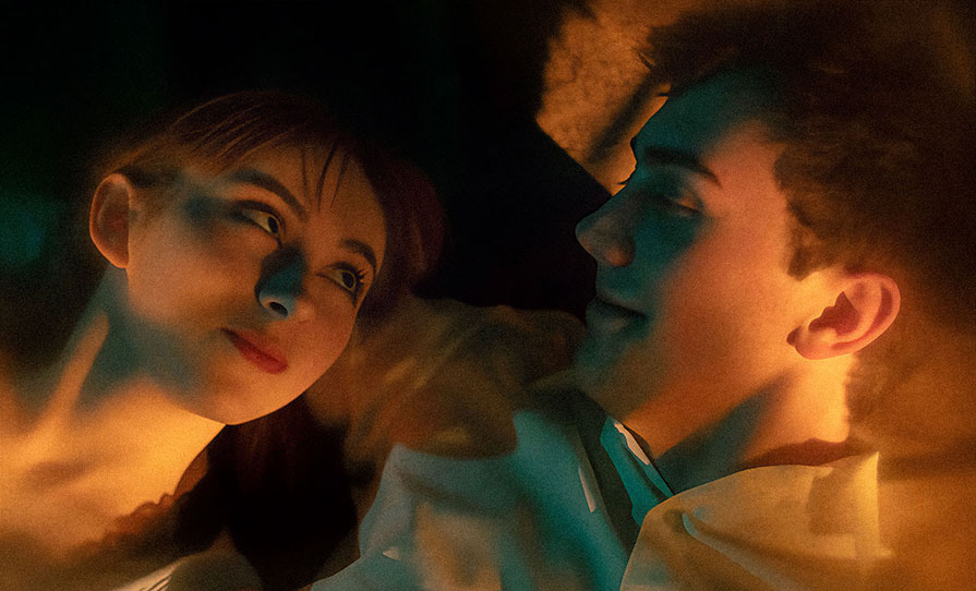 Max Baker ’26 (right) and Kaya Ferrell ’26 