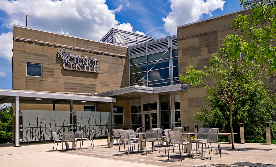 Schimmel/Conrades Science Center Patio
