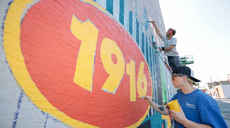 The Strand Theatre Mural
