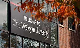 ‘Welcome to OWU’ Sign