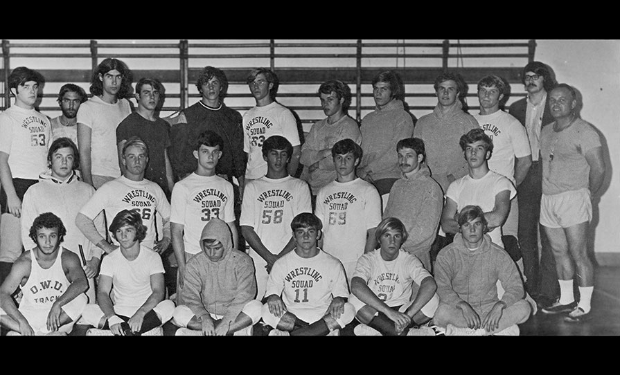 1970-71 Wrestling Team