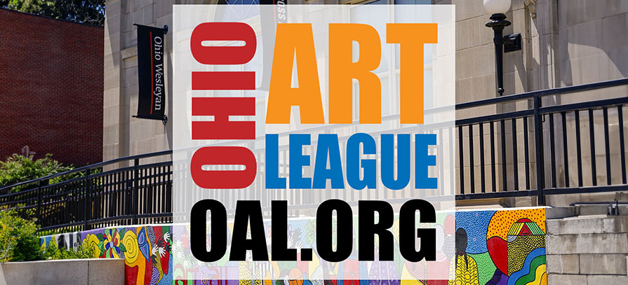 Ross Art Museum with overlaid Ohio Art League logo