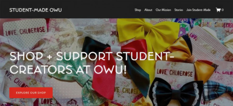 Student-Made OWU Website